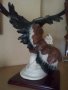 Керамична пластика ,, Белоглави орли", снимка 4
