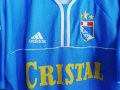 Club Sporting Cristal 2000 Adidas Vintage оригинална футболна тениска фланелка размер L екип , снимка 3