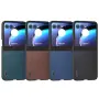 Motorola Razr 50 Удароустойчив ABEEL Litchi Texture Калъф и Протектор, снимка 2