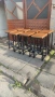 дизайнерски бар столове масив и желязо , снимка 12