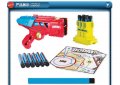 BoomCo DGK65 Dynamag Blaster - Mattel, с шест стрели и мишена , снимка 3