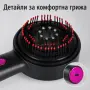 Електрически масажор за скалп с резервоар и червена светлина, снимка 8