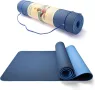 Постелка за йога пилатес 8 mm изключително дебела, екологично чиста, снимка 6