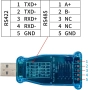DSD TECH SH-U11 – Индустриален USB към RS485/RS422 конвертор с FTDI FT232R чип, снимка 2