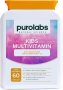 Purolabs Мултивитамини за деца калций цинк желязо витаминC B12 D3 60бр, снимка 1 - Хранителни добавки - 41852632