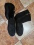 Черни велурени обувки, снимка 3
