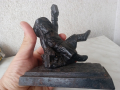 Пират,фигура,статуетка,метал,Рядка,

, снимка 1 - Антикварни и старинни предмети - 44725028