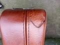 Пътнически кожен куфар , снимка 4