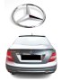 емблема за багажник задна емблема Мерцедес Mercedes-Benz 80мм хром, снимка 2