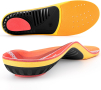 TOPSOLE Ортопедични стелки за обувки за плантарен фасциит, висок свод, плоски стъпала, размер 37