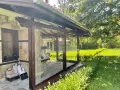 Ветроупорни завеси ветробрани PVC кристал винил найлон барбекю шатри тенти навеси, снимка 4