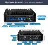 N150 Мини PC Firewall Appliance, 2 x 10GbE SFP+ мини компютър с 2 x i226-V 2.5GbE LAN, S1, снимка 5