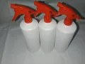 продавам пласмасови 1л бутилки сьс тригери/праскалки, снимка 1