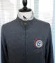 Napapijri Men's Grey Long Sleeve Full Zipped Outdoor Track Top Jacket Size L, снимка 2