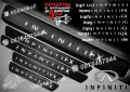 ПРАГОВЕ карбон INFINITI QX фолио стикери inpqx, снимка 4