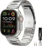 Метална каишка Miimall от титанова сплав за Apple Watch, 59,2 г, снимка 1