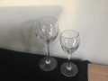 Сервиз кристални чаши а вино и ракия, снимка 1