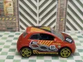 Метална количка Fiat 500 Оранжева Hot Wheels, снимка 5