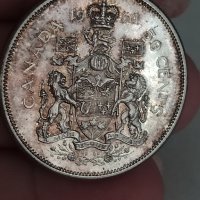 50 цента 1964 г Канада сребро

, снимка 7 - Нумизматика и бонистика - 41736875