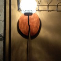 Стенен абажур, снимка 2 - Лампи за стена - 35804107