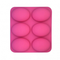 6 Елипс Овал Яйце яйца калъп силиконов молд форма гипс сапун , снимка 5 - Форми - 36308101