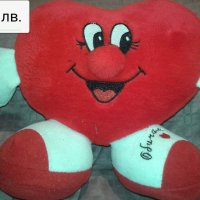 плюшена играчка Сърце 28 см. 10 лв, снимка 1 - Плюшени играчки - 40920928