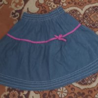 Детска дънкова пола , снимка 1 - Детски рокли и поли - 41639173
