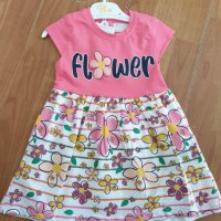 нова рокля на цветя, снимка 1 - Детски рокли и поли - 40917814
