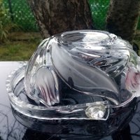 * Walther Glass * - кристална фруктиера !, снимка 4 - Декорация за дома - 41544436