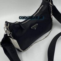 Черна чанта Prada , снимка 2 - Чанти - 35930996