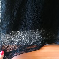 Дантелена черна рокля, снимка 3 - Рокли - 40474770