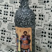 Икона на Св. Св. Теодор Тирон и Теодор Стратилат icona Sveti Teodor, снимка 9 - Картини - 13262388