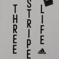 Adidas Three Stripe Life Tank НОВ оригинален потник S Адидас спорт, снимка 4 - Спортни дрехи, екипи - 35842697