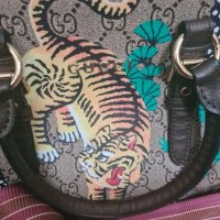 Gucci/Гучи естествена кожа, снимка 5 - Чанти - 35716628