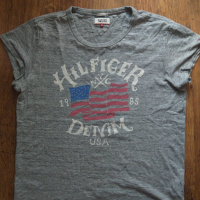 tommy hilfiger - страхотна мъжка тениска, снимка 4 - Тениски - 36261984