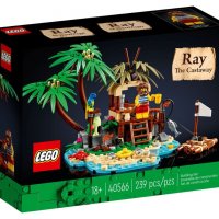 НОВО LEGO 40566 - Ray the Castaway, снимка 1 - Конструктори - 39496633