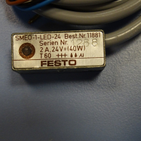 Индуктивен сензор Festo SMEO-1-LED-24 proximity switch, снимка 2 - Резервни части за машини - 44603169