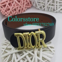 Черен колан Dior код VL12A29, снимка 1 - Колани - 40932967