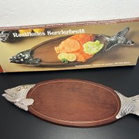 Дъска за сервиране на риба №5057, снимка 1 - Антикварни и старинни предмети - 44214379