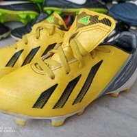 унисекс adidas® original F30, КАТО НОВИ, N- 29 - 30, жълти футболни обувки бутонки, калеври, снимка 4 - Детски маратонки - 39720260