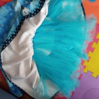 Детска рокля замръзналото кралство с тюл, снимка 5 - Детски рокли и поли - 38765101