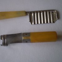 Два стари кухненски инструменти метал твърда пластмаса , снимка 2 - Други ценни предмети - 40625787