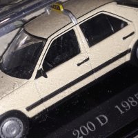 Mercedes Benz  200 D W124 1985 Ixo -Deagostini 1.43  scale. , снимка 11 - Колекции - 41967591
