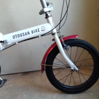 Сгъваем велосипед Otousan Bike 16", снимка 6 - Велосипеди - 44821967