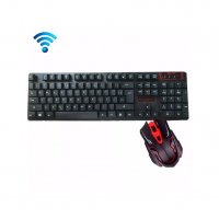 Геймърски комплект безжична клавиатура + безжична мишка - код HK6500, снимка 9 - Клавиатури и мишки - 34239825