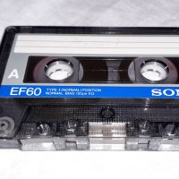 Аудио касета SONY EF60 , снимка 6 - Аудио касети - 41613045