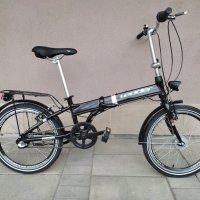 Продавам колела внос от Германия алуминиев двойно сгъваем велосипед RIO FOLDO 20 цола динамо, снимка 1 - Велосипеди - 35908170