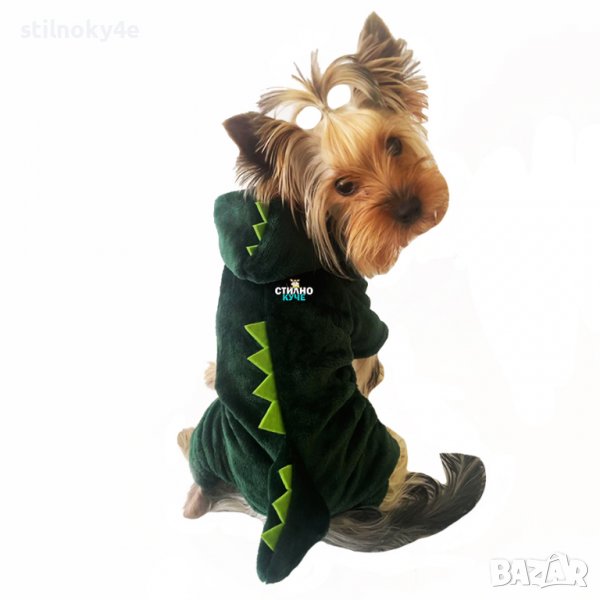 Пухкав гащеризон за куче Кучешка дреха-гащеризон Кучешки дрехи Дреха за куче Дрехи за кучета, снимка 1