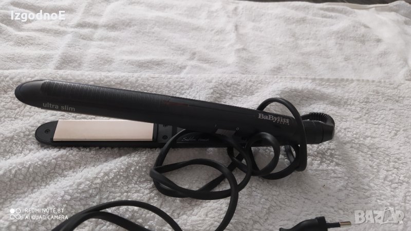 Babyliss ultra slim преса за коса, снимка 1