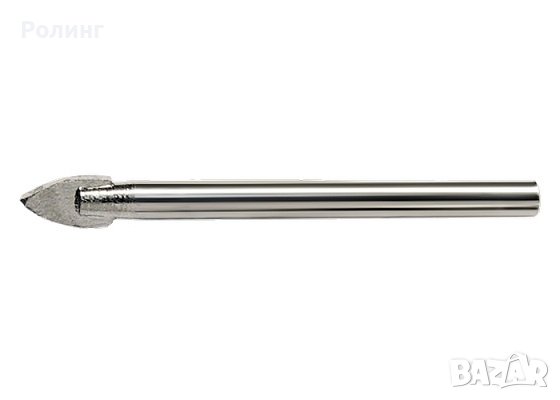 Свредло за керамика и стъкло, 6 mm, цилиндрична опашка MTX/728169, снимка 1